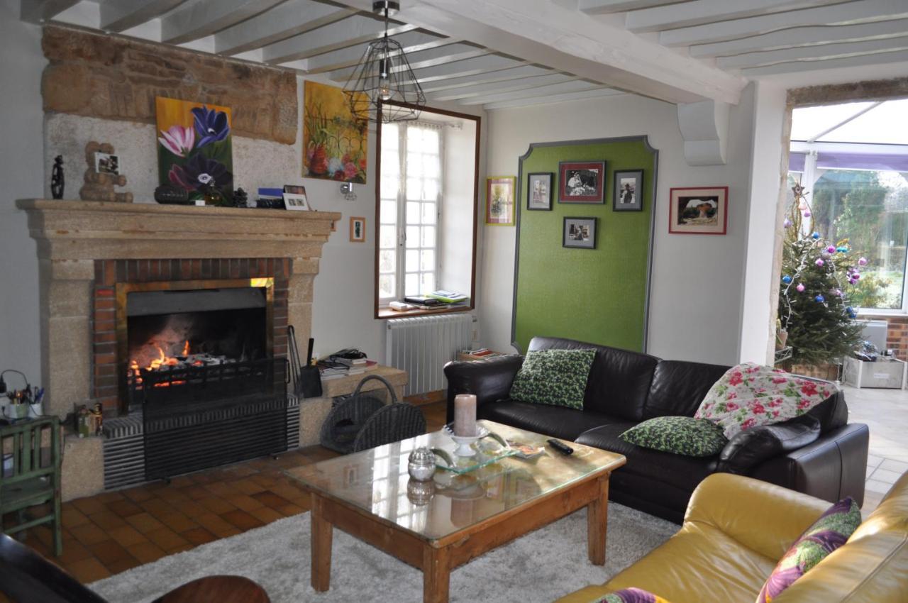 Ma Maison Bleue Saint-Brice-sous-Ranes エクステリア 写真
