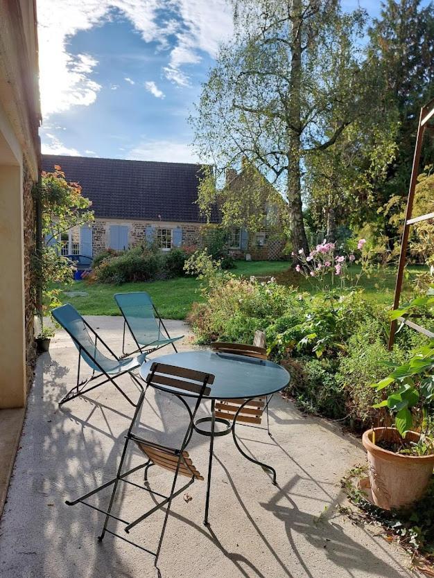 Ma Maison Bleue Saint-Brice-sous-Ranes エクステリア 写真